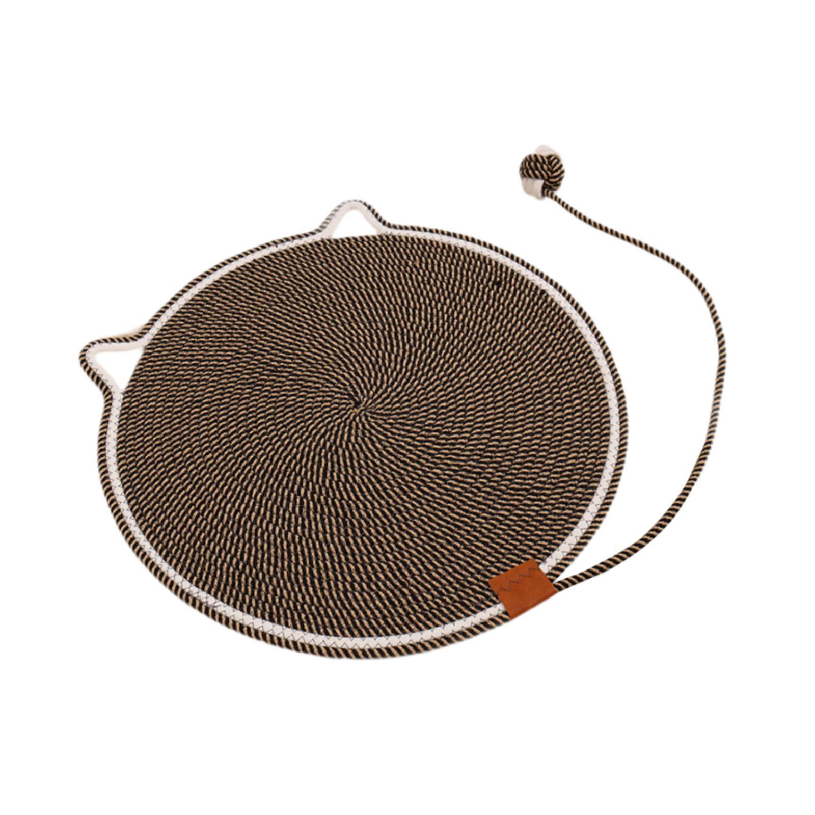 Bvdfgk Cat Scratch Mat Cat Scratch Pad Pet Supplies Grinding Claws Protecting Furniture coffee