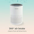 thumbnail image 2 of Bionaire True HEPA 360° Air Purifier, Remove 99.7% of Allergens, Dust, & Pollen, 4 Stage Filtration, 2 of 7