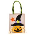 thumbnail image 1 of Popular Home Essentials, Halloween Bags Multifunctional Candy Tote Bags with Handles Reusable Non Woven Goodie Candy Bags for Halloween’s, 1 of 8