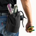 thumbnail image 3 of Bolsa de herramientas MJFSGYO, bolsa de trabajo con clavos y tornillos para cinturones de herramientas, color negro, 3 of 8