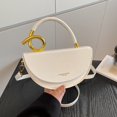 thumbnail image 2 of ibiyuan Tote Bags Women Modern Craft Semi Circular Elegant Shoulder Crossbody Handbag for Women, Sophisticated Versatile Everyday Carry Purse Mom Birthday Gifts, 2 of 5