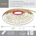 thumbnail image 2 of Armacost RibbonFlex Pro 8.2 ft LED Tape Light 120 LEDs/m Soft Bright White 3000K, 2 of 6