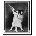 thumbnail image 2 of Historic Framed Print, [Daisy and Violet Hilton, full-length portrait, holding clarinets, one facing front, the other facing left].National, N.Y., 17-7/8" x 21-7/8", 2 of 9
