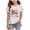 K5-White, variant on sdbrld Little Girls Xams Shirt for Kids Crew Neck Short Sleeve Christmas‑themed Casual Holiday Cute Tee Tops White Sizes 5-6 Years