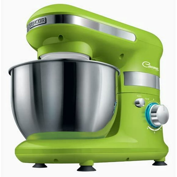 SENCOR 300W 6-Speed Stand Mixer, Green