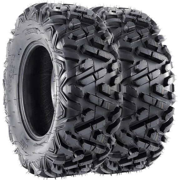 EastVita ATV Tires Set of 2,All Terrain ATV UTV Mud Trail Tires,Tubeless