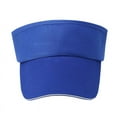thumbnail image 2 of Sun Visor  Solid Color Polyester Cotton Sunshade Breathable Tennis Hat Men Women, 2 of 5