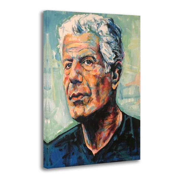 Anthony Bourdain Series Posters Wall Art Painting Canvas Gift Living Room Prints Bedroom Decor Poster Artworks 08x12inch(20x30cm)