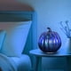 thumbnail image 5 of Decoraciones de Halloween, adornos de Halloween, regalos de Halloween, linterna de calabaza de vidrio azul rosa con luces LED de calabaza temporizadas, calabaza decorativa de gran venta., 5 of 8