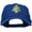 Royal, variant on Christmas Tree Patched Washed Cap - Royal OSFM