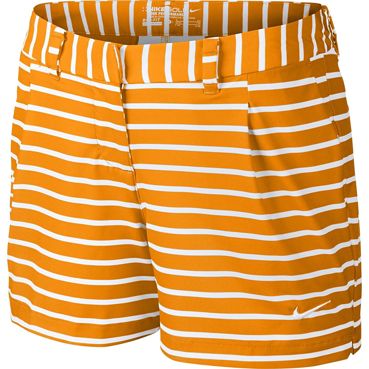 Nike golf shorts orange Clearance