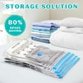 thumbnail image 2 of Bolsas de almacenamiento al vacío ZOESTORAGE, paquete de 15, que ahorran un 80% de espacio, 2 of 7
