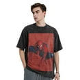 thumbnail image 2 of Spider-Man 230g Vintage Washed Drop Shoulder T-Shirt - Iron On, 2 of 7