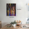 thumbnail image 2 of Lsque Five Nights At Freddy'S Pattern Canvas Wall Art – 30x40in Decorative Picture, Contemporary Canvas Print for Home & Office（Vertical）, 2 of 8