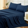 thumbnail image 3 of Sheet Set King - Microfiber 4 Piece Bed Sheet Set with 16-Inch Deep Pocket - Easy Care Wrinkle Free Bed Sheets, 3 of 10