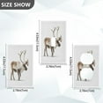 thumbnail image 4 of IAUYY Retardant PC Material Duplex Outlets Switch Plate Covers Easy DIY Installation with Screws Light Switch Cover Plate White Reindeer Photos, 4 of 9