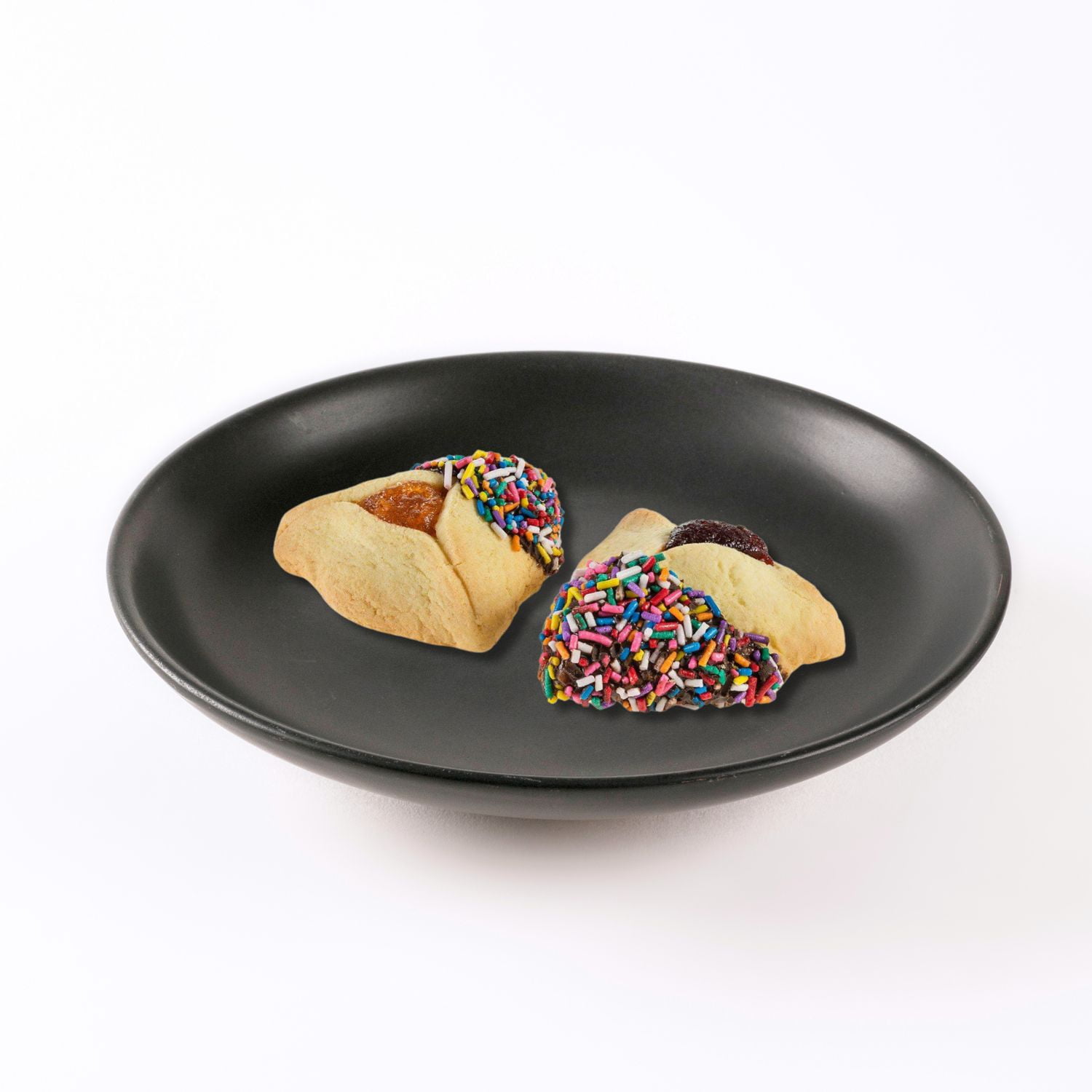 Green's Bakery Individually Wrapped Mixed Flavor Hamantashen Shortbread Cookie, 100 Count