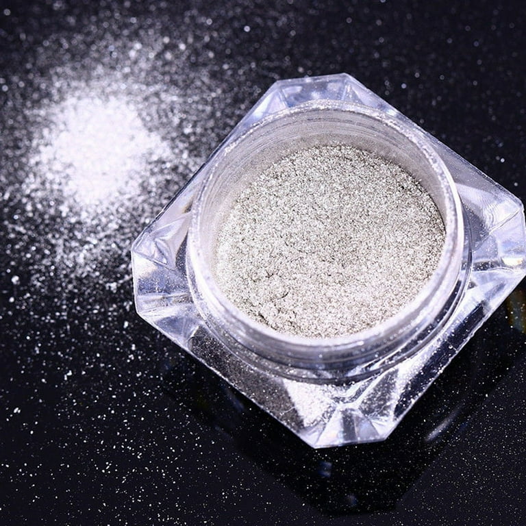 Silver Mirror Chrome Nail Powder – vanailshop