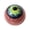 Green eyes, variant on Realistic Bloodshot Resin Eyeball Gothic Ornament, Macabre Horror Eye Sculpture, Spooky Scary Desk Display Decor for Halloween Party, Gothic Home Office & Oddity Collection Prop