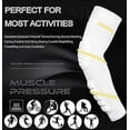 thumbnail image 2 of Elbow & Forearm Padded Sleeves - 2 Compression Guards for Impact Protection During Sports_MM2, 2 of 5