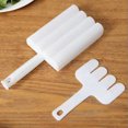 thumbnail image 3 of Mosey Meatball Maker Kitchen Tool 4-Grids Non-Slip Handle Design Space-Saving Storage Squeeze Fishball Press Meatball Mold, 3 of 8