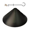 thumbnail image 2 of DOLITY Hanging Bird Feeders Wrap Squirrel Baffle Wrap Guard Around Hook 19 inch, 2 of 9