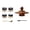 Wooden seat set-B, variant on Cocktail Smoker Kit for Bourbon Whiskey Gifts for Men Drink Smoker Infuser Old Fashioned Smoker Kit with Wood Chips for Bar Tool