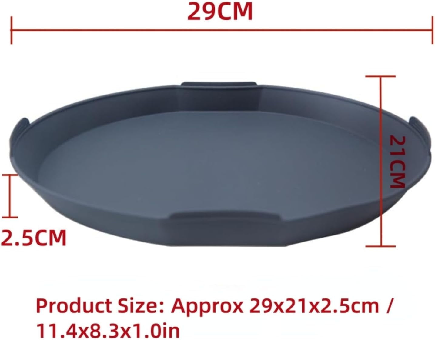 CATPAN Silicone Baking Mat Steamer Steaming Tray, Rectangular, Gray, 11.4 x 8.3 inches, Compatible with Thermomix TM31/TM5/TM6