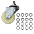 thumbnail image 5 of Heavy Duty Car Dolly Set (4-Piece), 6000lb Capacity Wheel Dollies with Locking Casters for Cars, Trucks & Equipment (11.5"x15" Each), 5 of 8