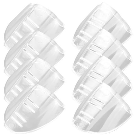 

Side for Eyeglasses Glasses Clear Side for Safety Glasses Eye Protection Glasses 4 Pairs