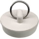thumbnail image 1 of Tapón de drenaje de goma de 1-1/2", blanco brillar Electrónica, 1 of 4