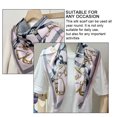 thumbnail image 5 of Scarf Medium Square Satin Head Scarf for Women, 5 of 5