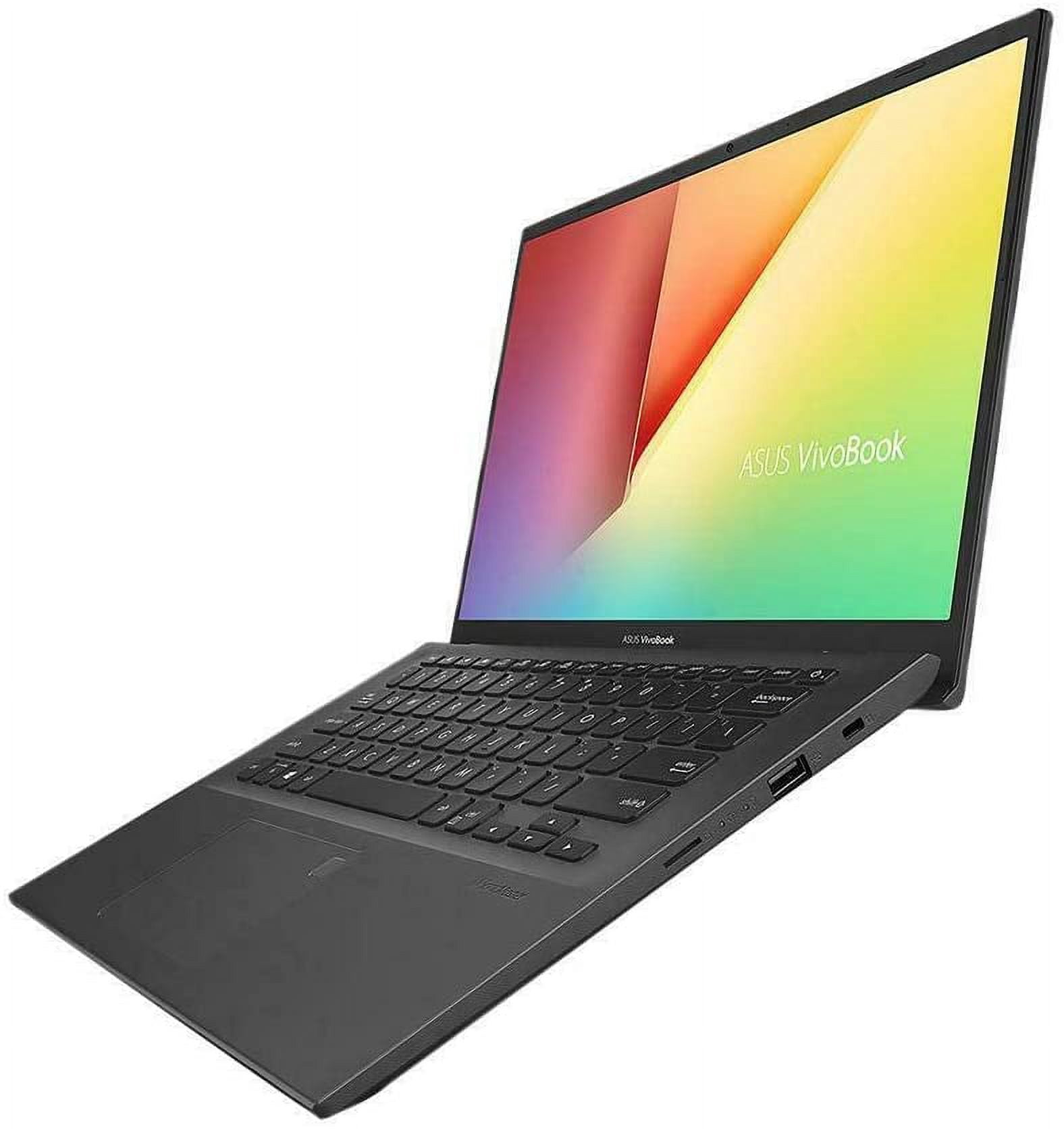 ASUS VivoBook 14"" FHD (1920x1080) Laptop, AMD Quad-core Ryzen 7 3700U, 8GB DDR4 512GB PCIe SSD, Bluetooth, Webcam, Backlit Keyboard, Fingerprint Reader, Windows 10 Home, Gray