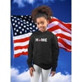 thumbnail image 2 of Home Star Shaped Flag Hoodie Juniors -Image by Shutterstock,  x-Large, 2 of 4