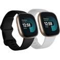 thumbnail image 1 of REQO Bracelets de Remplacement Compatibles avec Fitbit Versa 3 / Versa 4 / Sense/Sense 2, Bracelet Classique Réglable en Silicone pour Femmes Hommes, 1 of 9