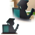 thumbnail image 1 of Graduation Photo Frame Wooden Display Stand Desktop Commemorative Decoration For Boys Academic Achievement Keepsake, 1 of 6