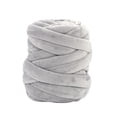 thumbnail image 5 of 250G Chunky Yarn Tube Yarn for DIY Throw Sofa Bed Bed Blanket Mat Light Gray, 5 of 9