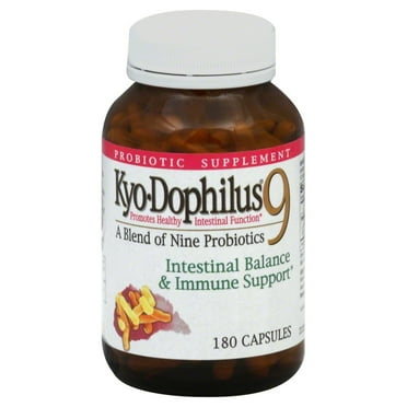 Kyo*Dophilus 9 Probiotic Formula Capsules, 180 Ct