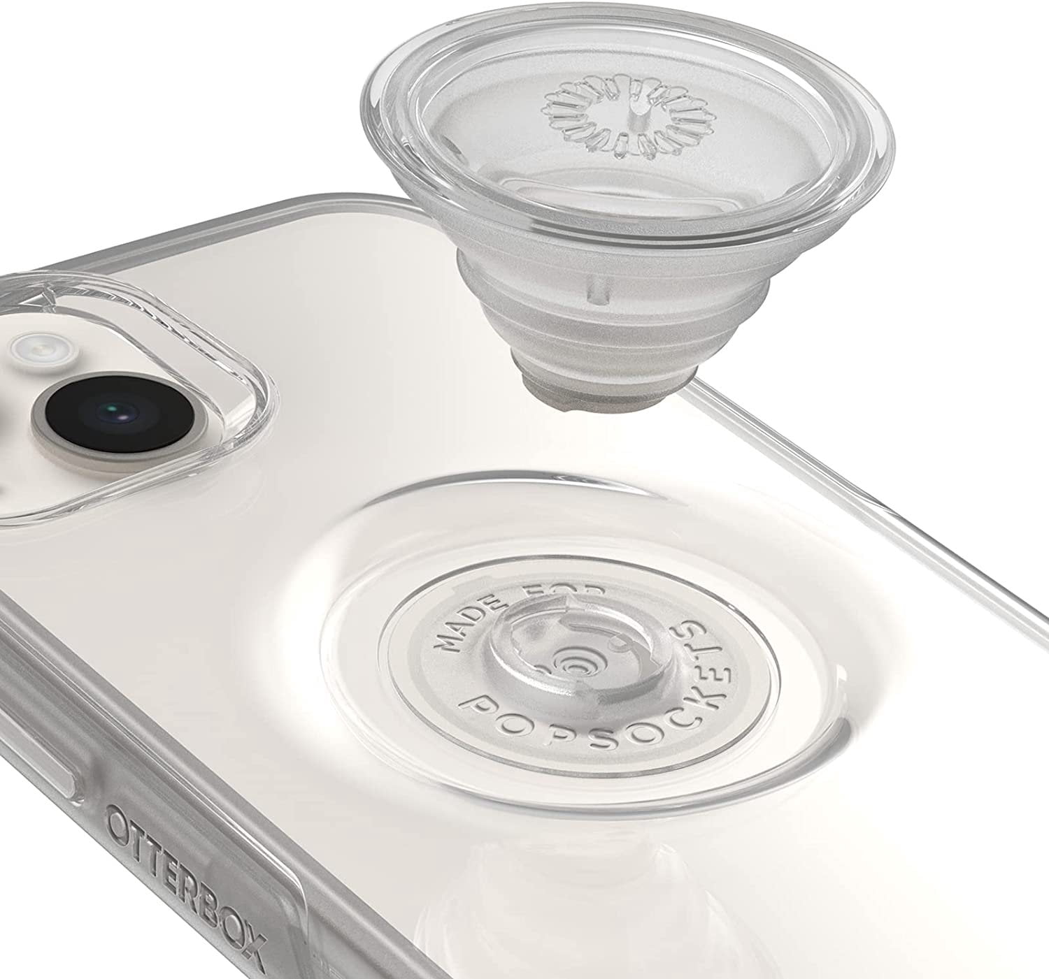 OtterBox POP Symmetry Clear Series Pop Socket Case Apple iPhone 14