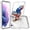 DE522, variant on AquaFlex Hybrid Slim Designed For Samsung Galaxy S22 Case Transparent Clear