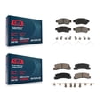 thumbnail image 1 of CMX Front Rear Ceramic Brake Pads Kit for Car Toyota Camry Celica KCX-100021, 1 of 9