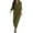 Army Green, variant on Long Sleeve Jean Jumpsuits Women Women Elegant Long Sleeve Casual Long Wide Pants Jumpsuits With Pockets Belt