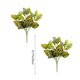 thumbnail image 3 of Arbusto de follaje artificial con hojas variegadas | Ramitas de plantas artificiales para jarrones o arreglos florales, 3 of 6