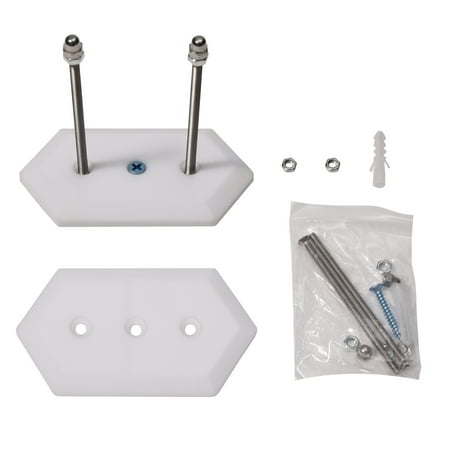 

Amuver Skateboard Rack Wall Mount with Screws and Bolts Horizontal Deck Display Bracket
