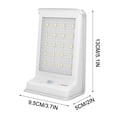 thumbnail image 3 of Lámpara Solar de Pared con 20 Led, Ideal para Exteriores Como Patios y Garajes., 3 of 7