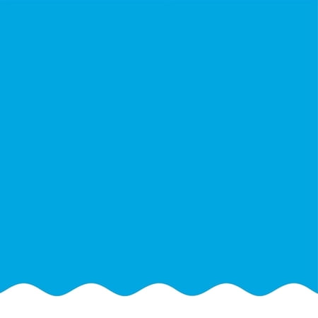 SmartLine 18 x 34 Oval Solid Blue Overlap Above Ground Swimming Pool Liner 48 /52 Height 30 Gauge
