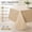 Beige, variant on Waterproof Vinyl Tablecloth with Flannel Backing, Square Oil-Proof PVC Table Cover for Indoor Outdoor Use, Dark Green 60x60 Inch
