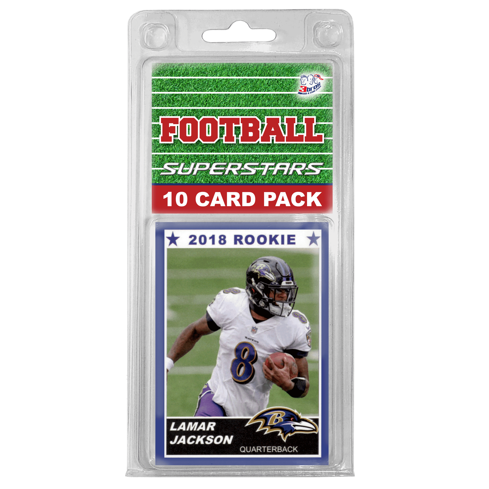 Baltimore Football Team- (10) Card Pack NFL Football Different Baltimore  Superstars Starter Kit! Comes in Souvenir Case! Great Mix of Modern &  Vintage