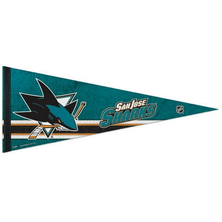 NHL - San Jose Sharks 12x30 Premium Pennant