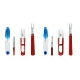thumbnail image 2 of Maytalsory 4 Pieces Seam Ripper Scissors Cross-stitch Stitch Rippers Crafting Supplies Thread Remover Set Unpicker for Removing Threads 2Set, 2 of 6